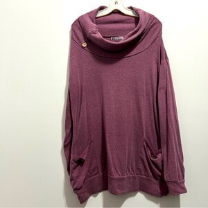 VS VOGSOUL Women’s Cowlneck Oversized Sweater